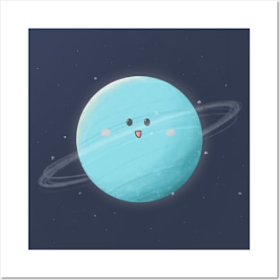 Uranus Planet Posters and Art